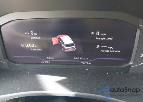 2019 Volkswagen Atlas 3.6L V6 Sel Premium из США, поврежденный, VIN 1V2NR2CA4KC612472